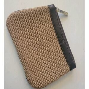 The Sak Elliott Lucca Crotchet Brown Camel Small Clutch or Wallet